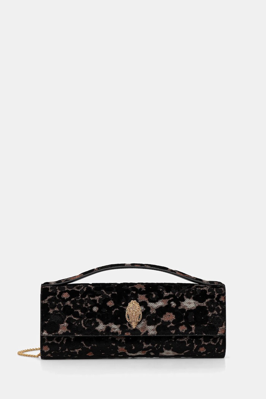 Listová kabelka Kurt Geiger London čierna farba, 3532103789
