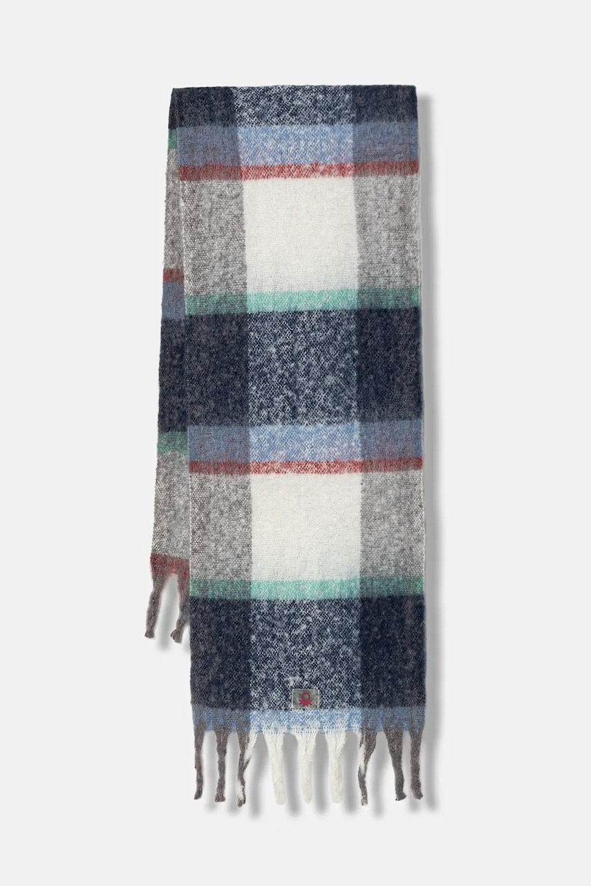 Detský šál United Colors of Benetton viac farieb, vzorovaný, 6WELCU00Z