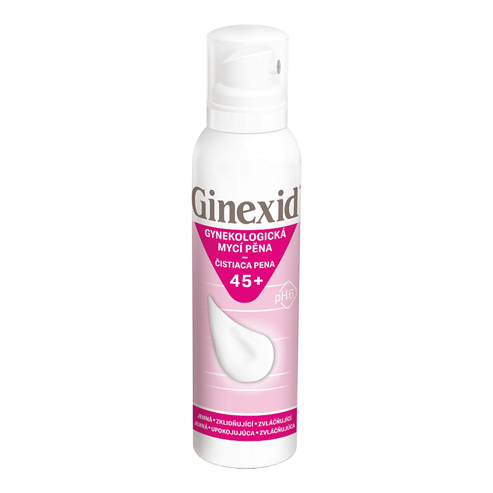 GINEXID gynekologická mycí pěna 45+150 ml