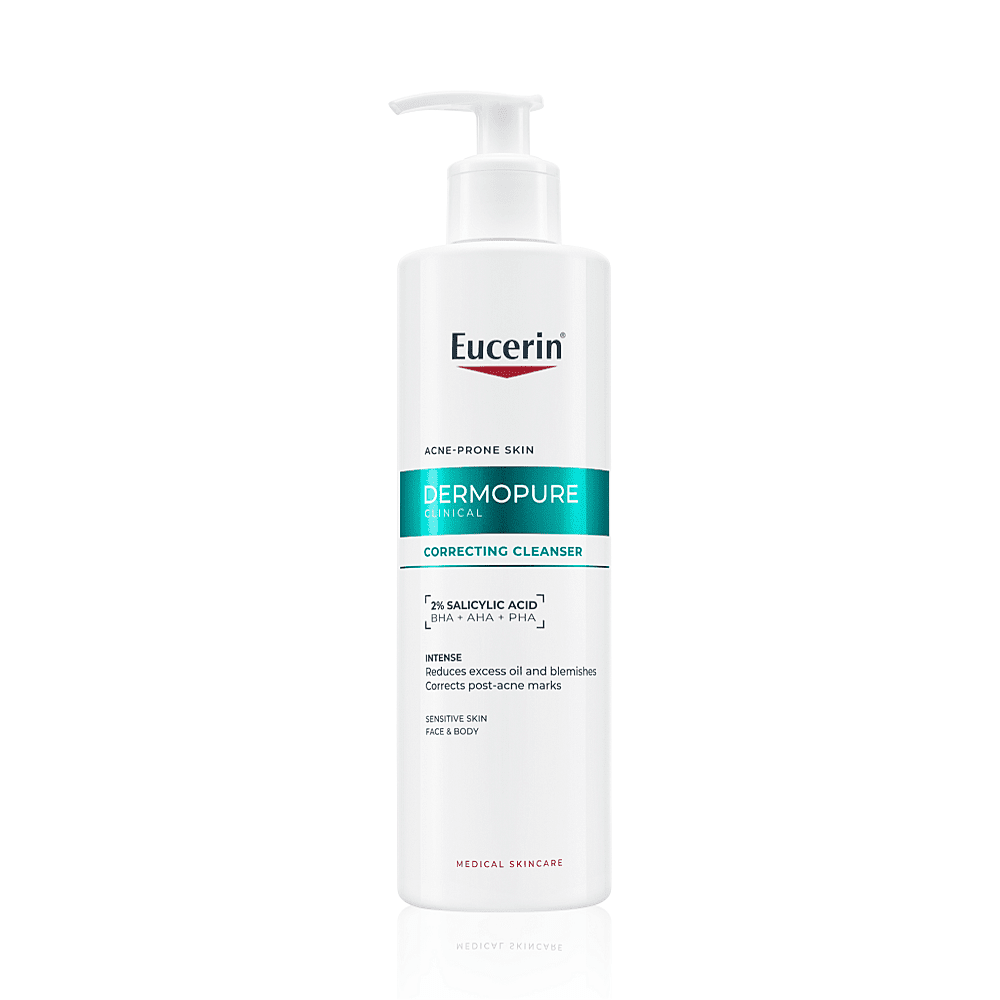 EUCERIN DermoPure CLINICAL Exfoliační čisticí gel, 400ml