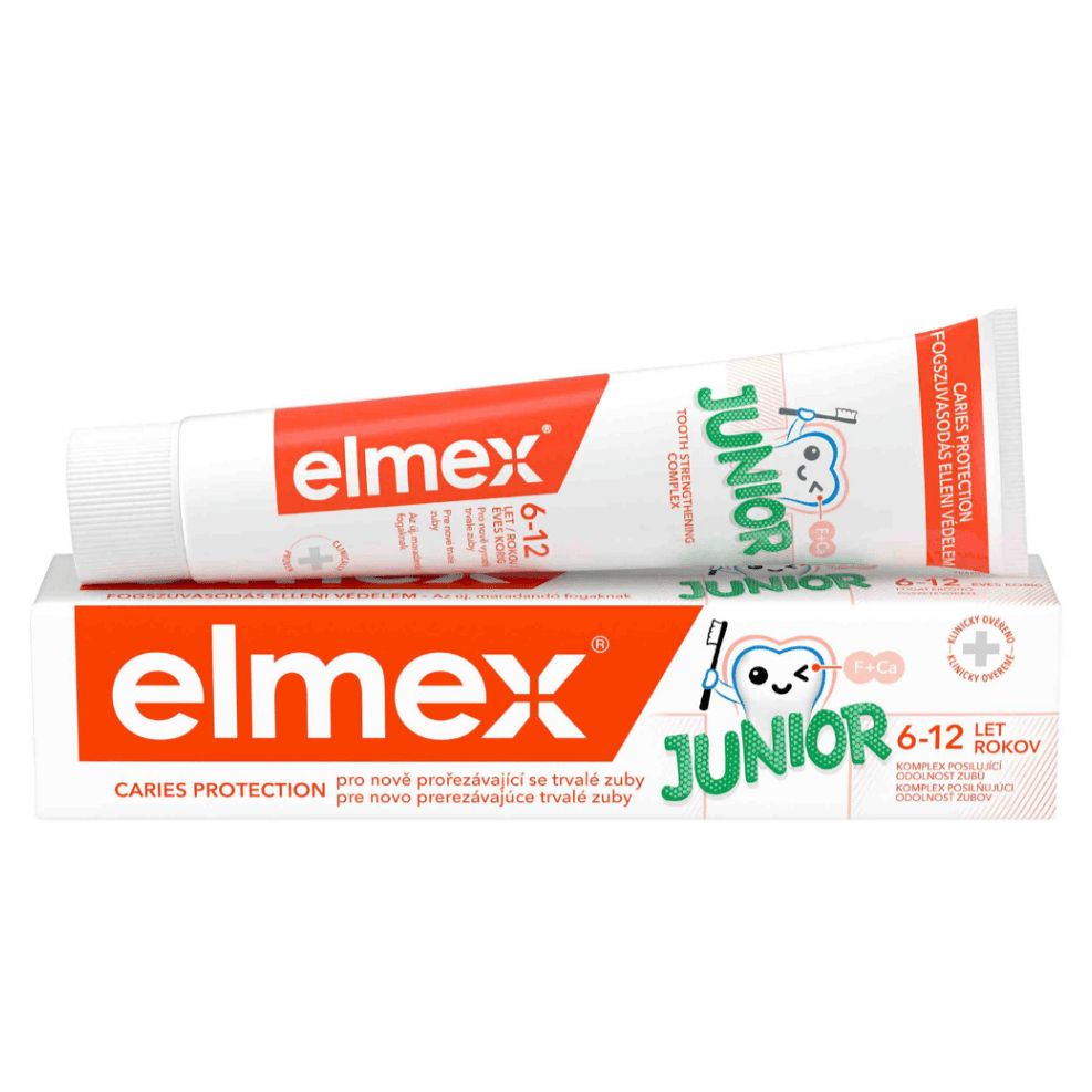 ELMEX zubná pasta Junior 75 ml pre deti 6-12 rokov