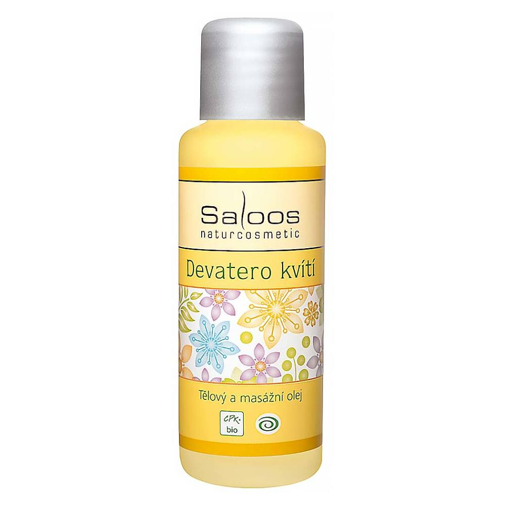 SALOOS Bio telový a masážny olej Devatero Kvetín 50 ml