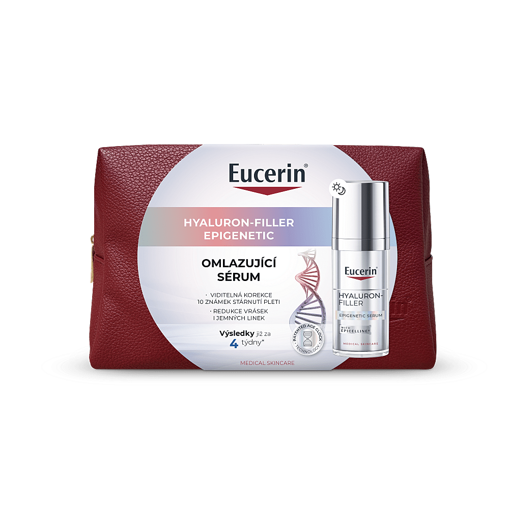 EUCERIN Hyaluron-Filler Epigenetic Omladzujúce sérum 30 ml Vianočná kazeta