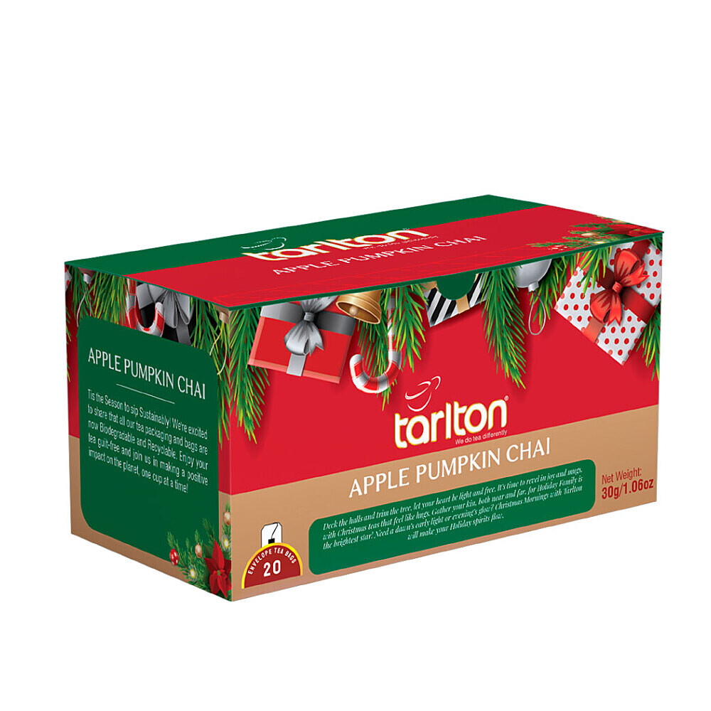 TARLTON Christmas apple pumpkin chai čierny čaj 20 sáčkov