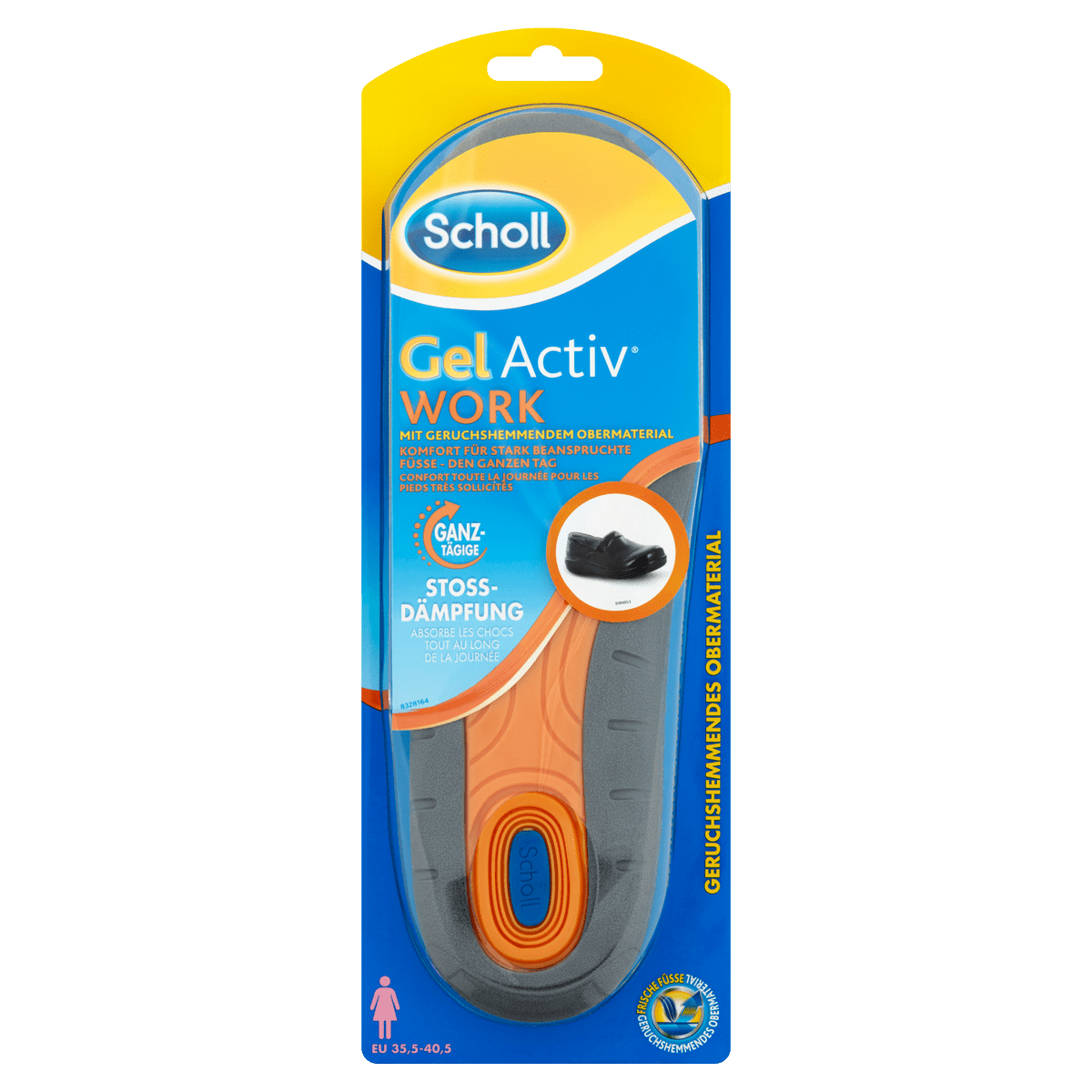 Scholl Dámske vložky do topánok do práce GelActiv