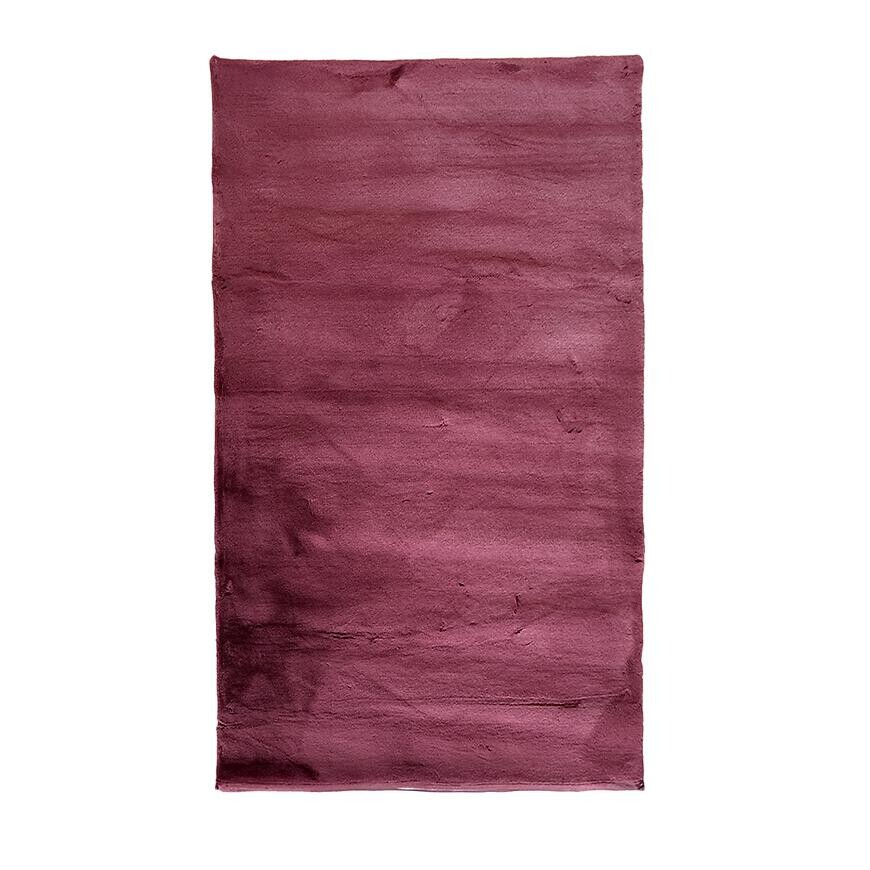 Koberec Bella Rabbit Fur 0,8/1,5 28 tmavoružový