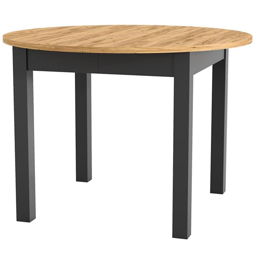 Skladací stôl Indus 02 105/240x105cm dub craft/čierna