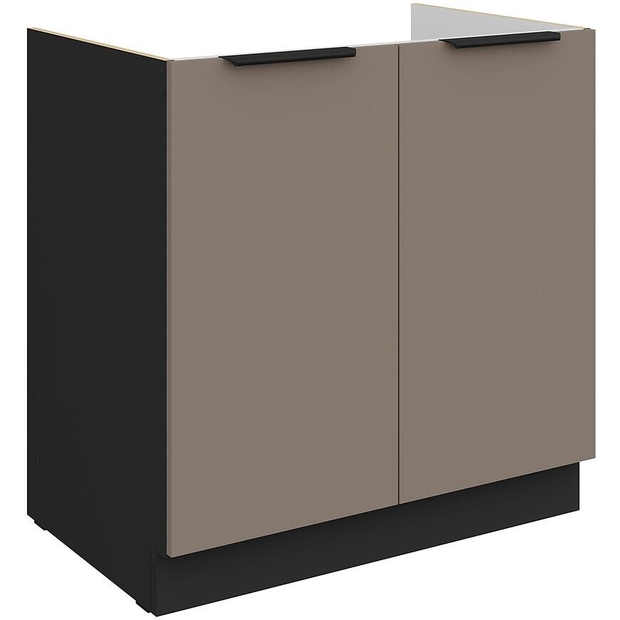 Kuchynská skrinka Aria-Ta/Bl Anti Fingerprint 80zl 2f Bb