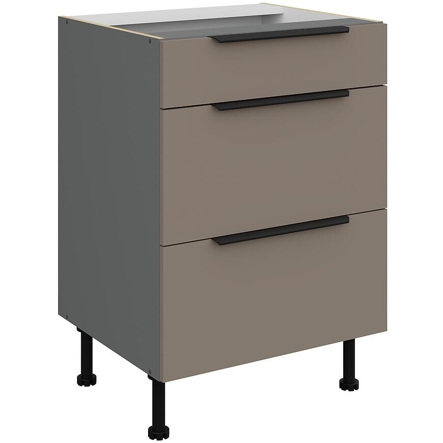 Kuchynská skrinka Aria-Ta/Ant Anti Fingerprint 60d 3s Bb