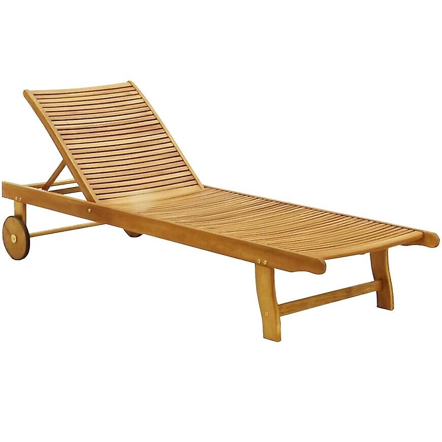 Drevené záhradné ležadlo