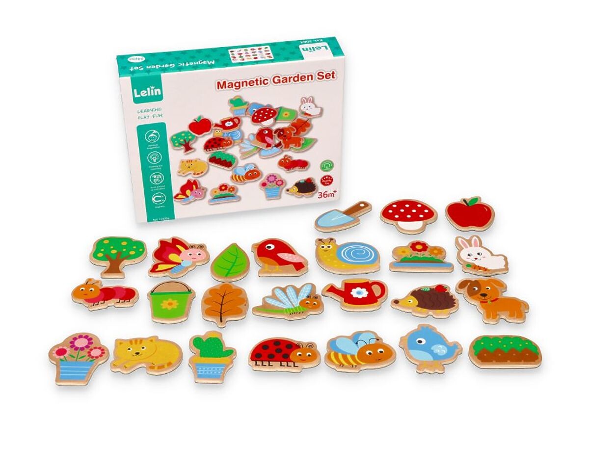 Magnety záhrada 24 ks