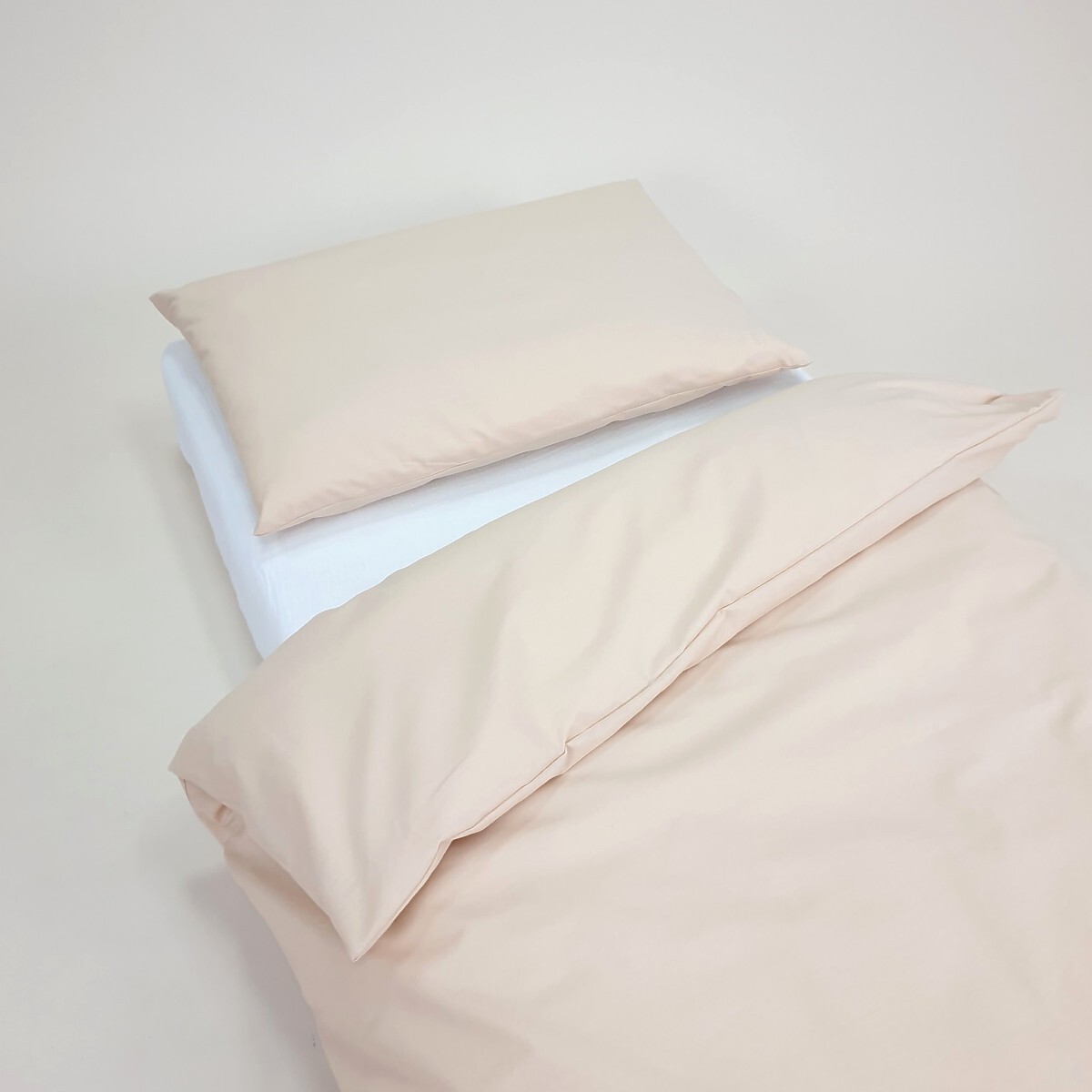 Obliečok Ourbaby® cotton bed linen pillow béžová 120x90 cm 60x40