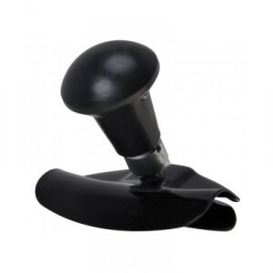 Guľa na volant - sklopná čierna