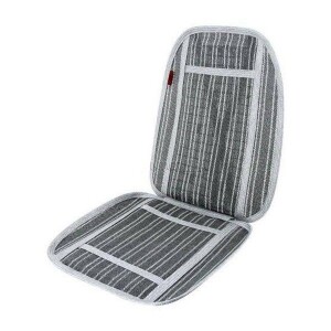 Poťah na jedno sedadlo - UNI sivo-biely