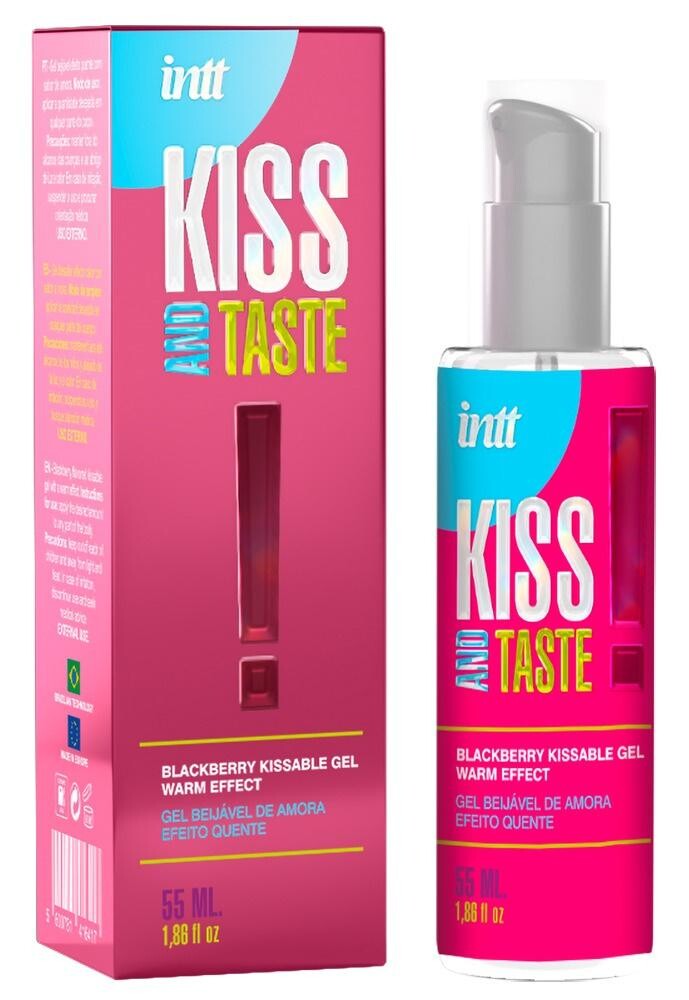 intt Kiss and taste! Slíbatelný gel s hřejivým efektem 55 ml