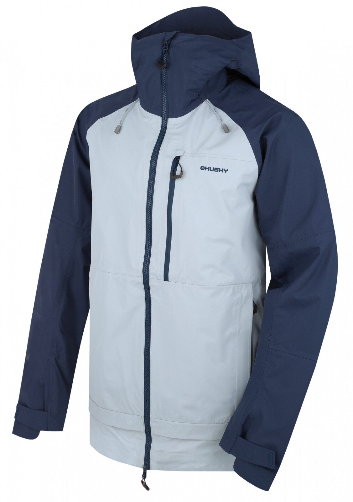 Husky Pánska hardshell bunda Nanook M dk. blue/lt. grey Veľkosť: XL 8592287002775