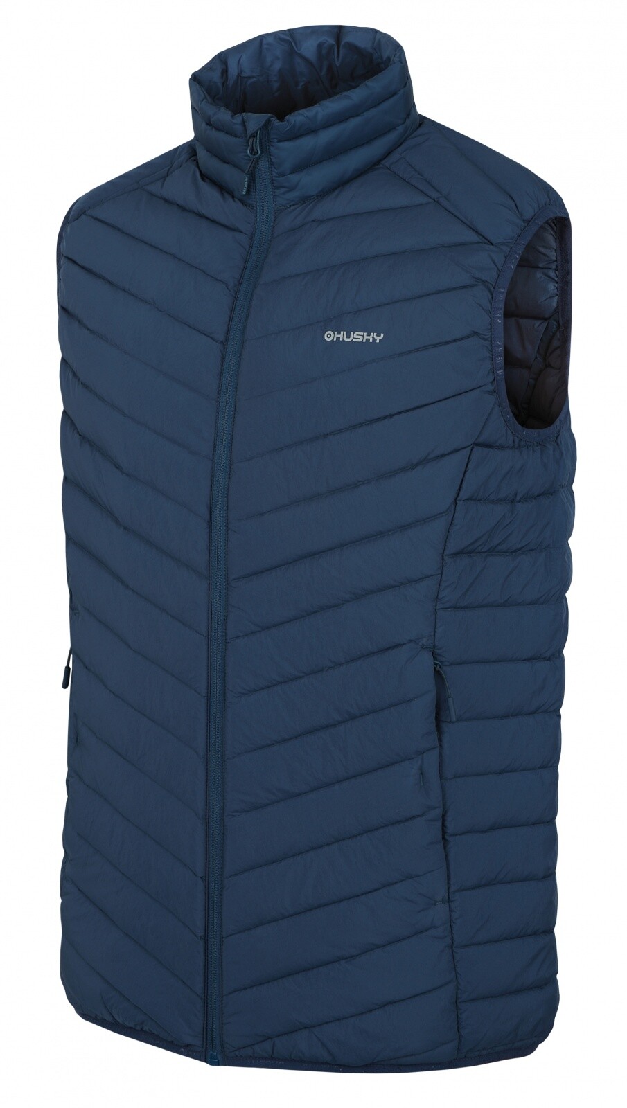 Husky Pánska páperová vesta Dresles M blue Veľkosť: L