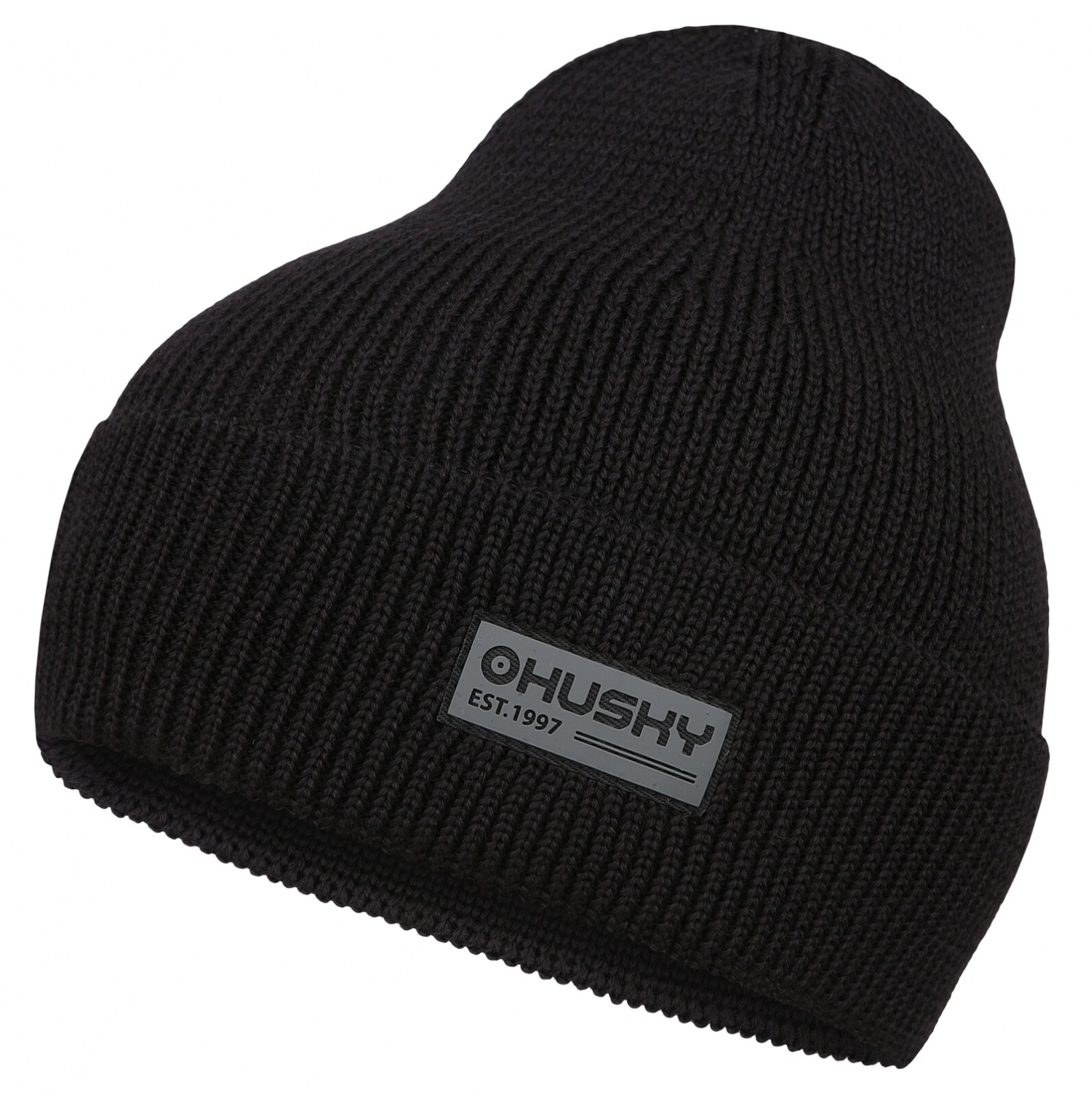 Husky Pánska merino čiapka Meru black Veľkosť: L-XL