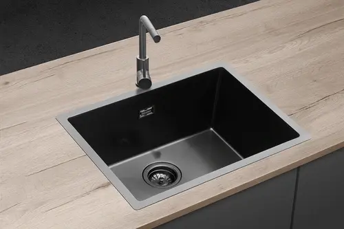 CONCEPT Nerezový drez bez odkvapu NANO coat TITANIA DNN1060ds