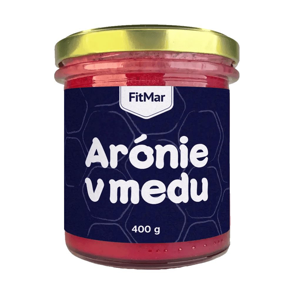 Arónia v mede 400g