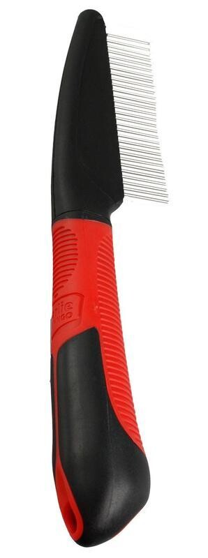 Hřeben s rotačními zuby střední