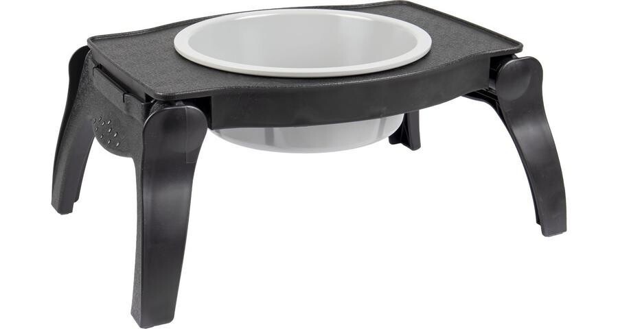 Flamingo Cestovní miska LILO černo šedá 800ml