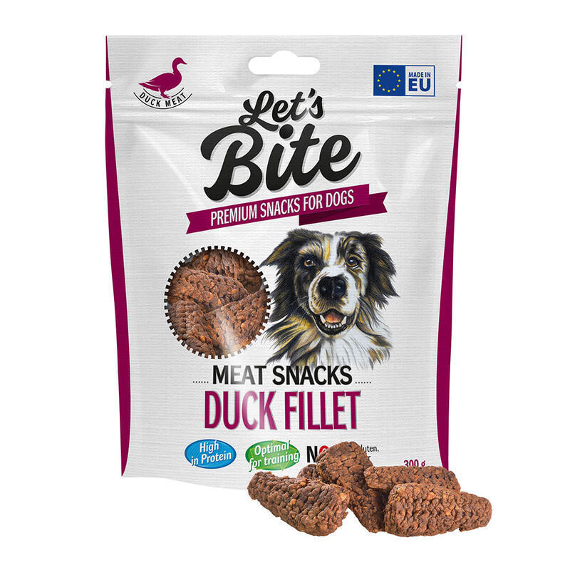 Let’s Bite Meat Snacks. Duck Fillet 300g