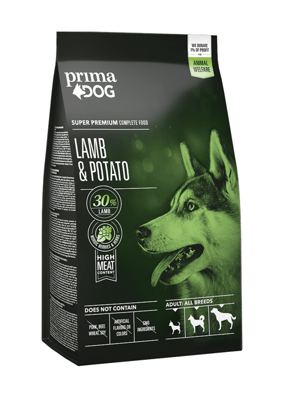 PrimaDog Adult All Breeds Lamb & Potato 2 kg