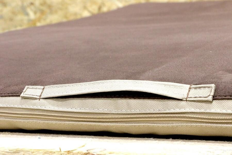 Matrace Aminela - 100x100x5cm Travel hnědá/béžová