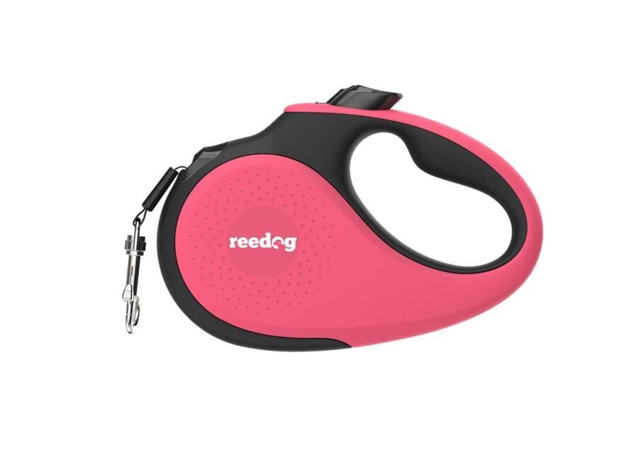Reedog Senza Premium samonavíjecí vodítko XS 12kg / 3m páska / růžové