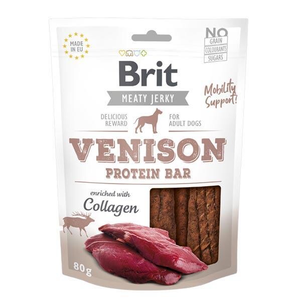 Brit Jerky Venison Protein Bar