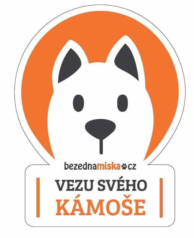 Nálepka na auto VEZU SVÉHO KÁMOŠE