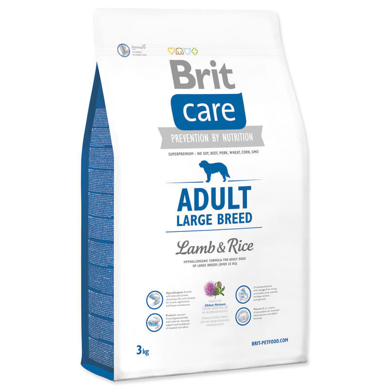 Granule BRIT Care Adult Large Breed Lamb & Rice 3kg