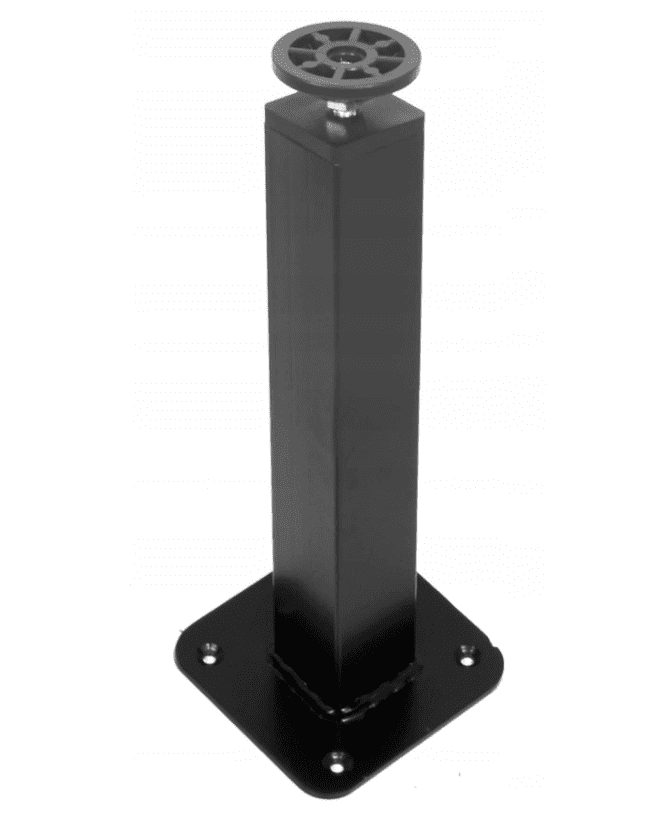 Kovová noha na stôl SKN12 + regulácia výšky 15x4x4 cm