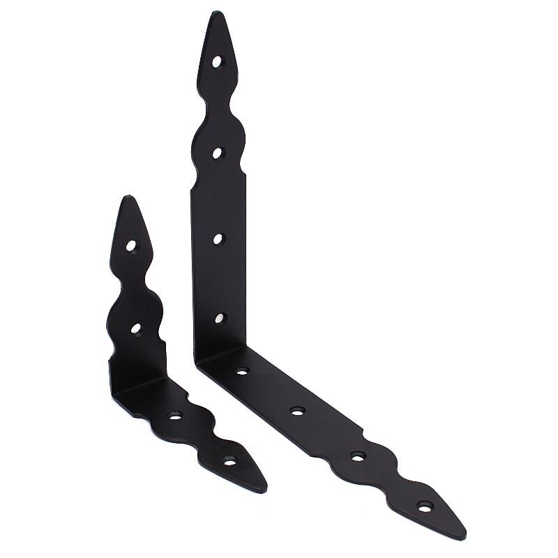 Dekoratívny uholník GOORAL 15 cm - čierny