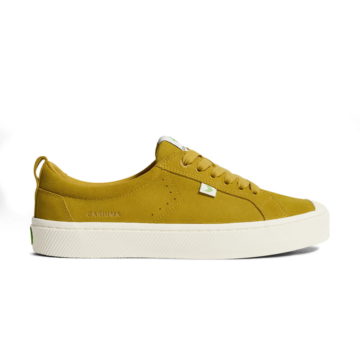 Dámské volnočasové boty Cariuma OCA Low Lemon Curry Suede Sneaker
