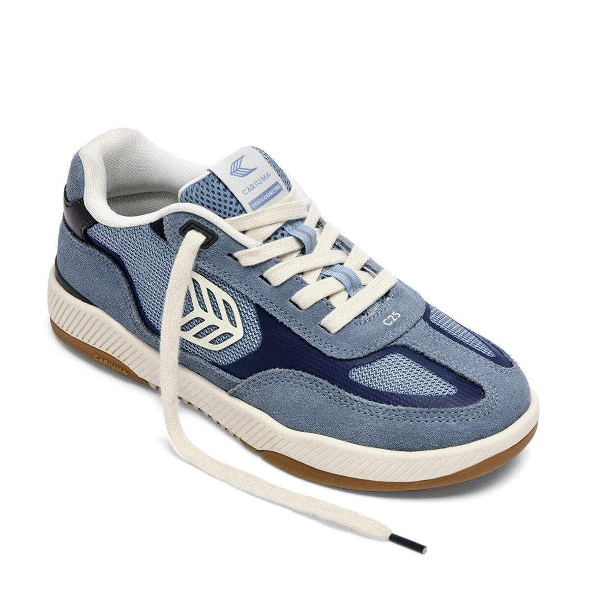 Pánské volnočasové boty Cariuma C25 Skategoat PRO Suede and Mesh Mirage Blue