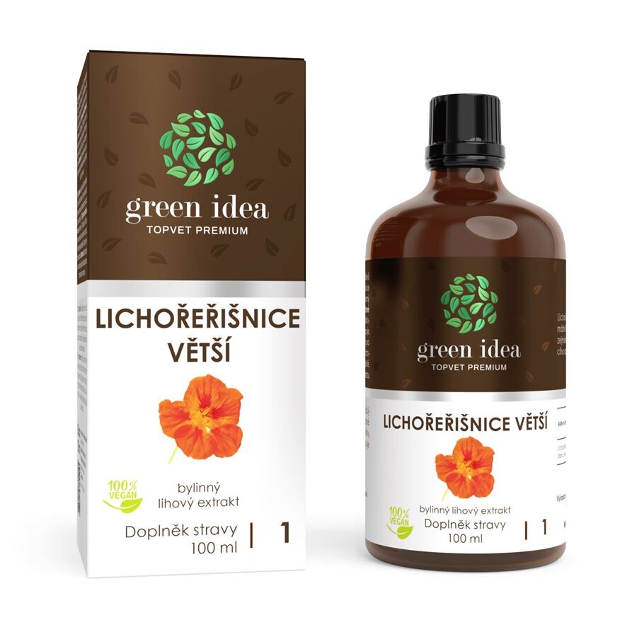 Green idea Kapucínka tinktúra – kvapky 100 ml