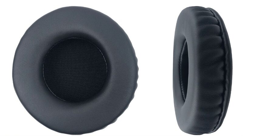 Náhradné náušníky pre slúchadlá Skullcandy Grind - Čierne, kožené