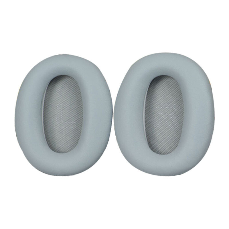 Náhradné náušníky pre slúchadlá Edifier W820BT a W828NB - Sivé, kožené