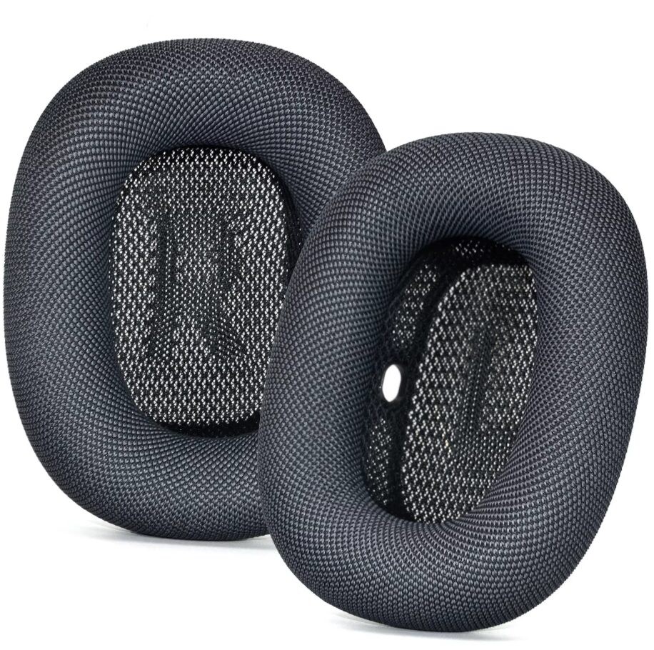 Náhradné náušníky pre slúchadlá Apple AirPods Max 2 - Čierné, tkanina