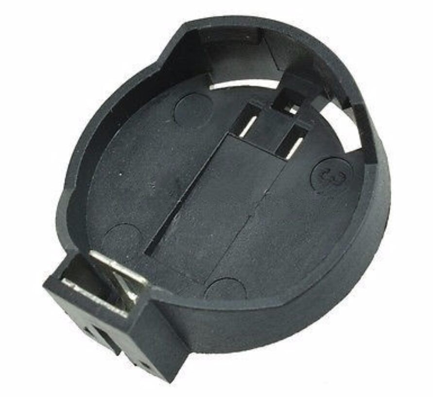 Držiak na gombíkovú batériu CR2025/CR2032 ROHS