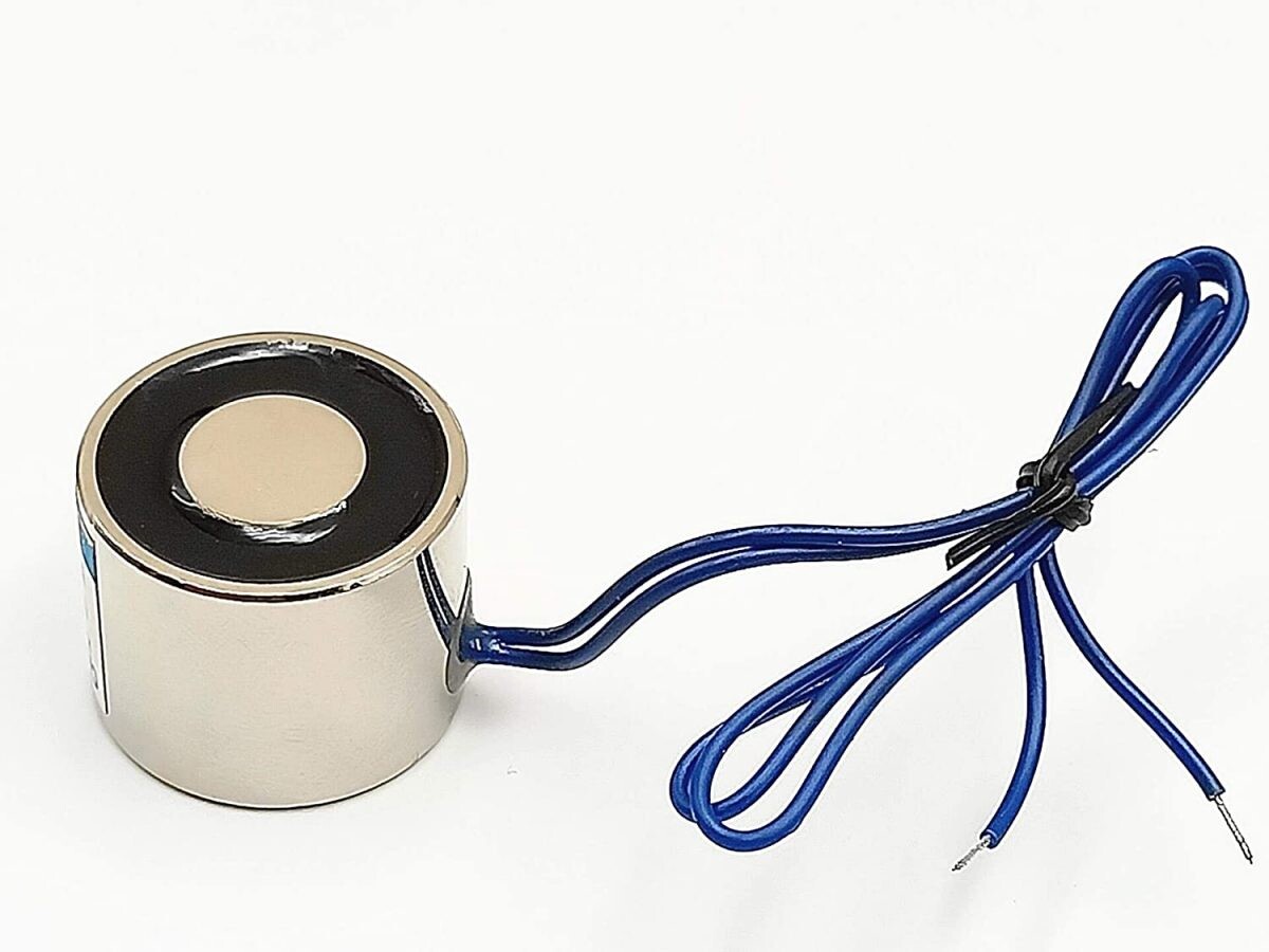 Prídržný elektromagnet - 12V, 15kg/150N - 30 x 22 mm