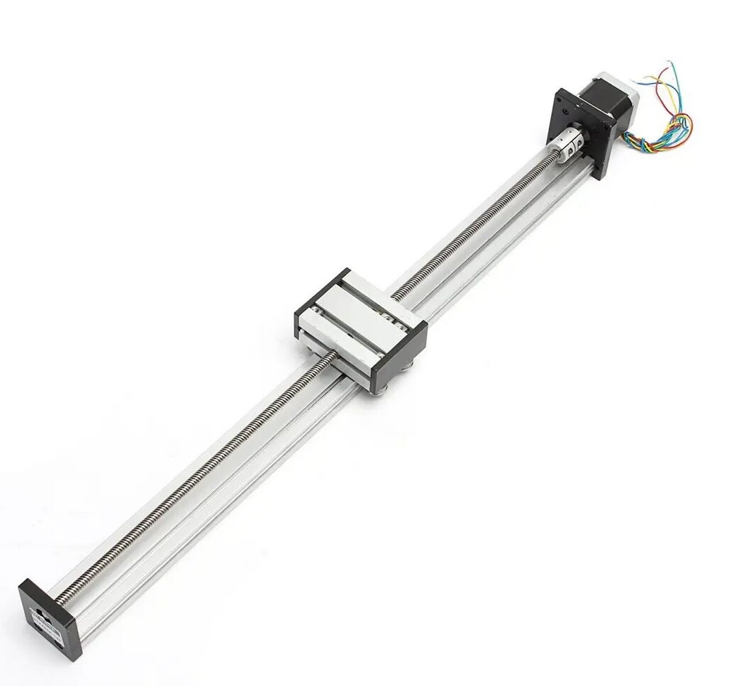 CNC lineárny pohon s krokovým motorom T8x8 - 500 mm