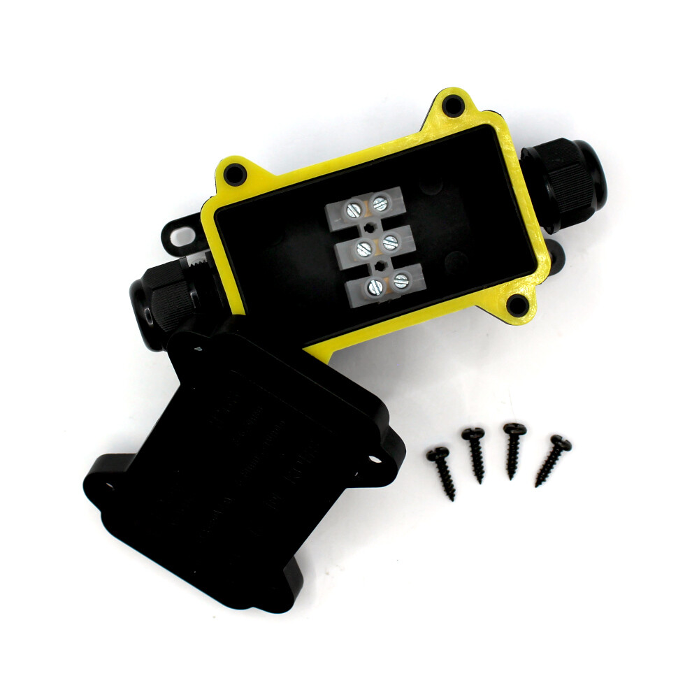 Káblová spojka DRÔTOK - IP68 70x40, 2 vývody 3-6,5mm, 3pin