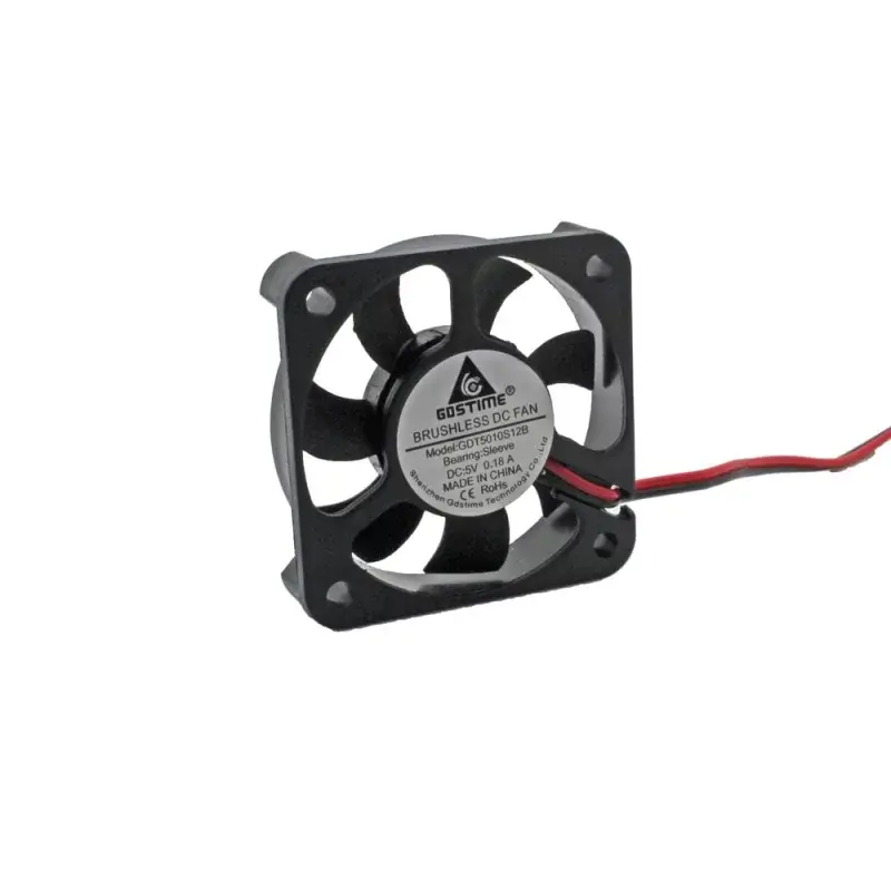 Ventilátor 50x50x10mm, 5V DC, XH2.54