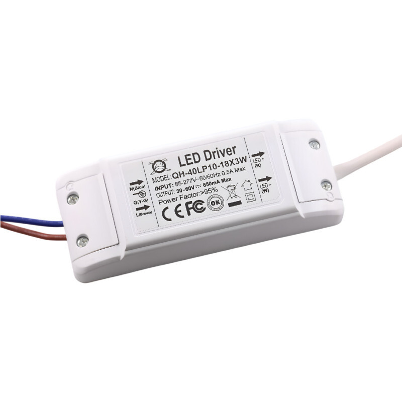 Napájací zdroj pre 10-18ks 3W LED, 30-60V, 600mA, 20-40W