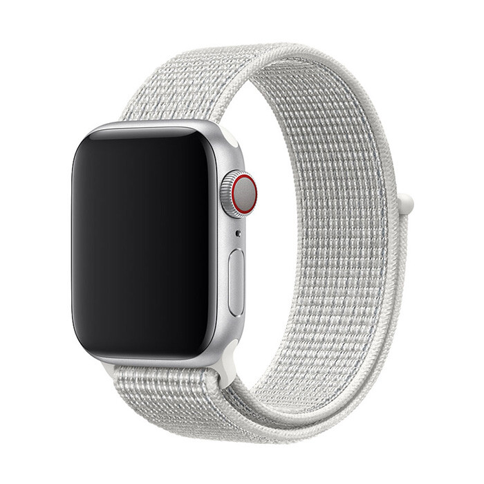Marvelli - Nylonový remienok na Apple Watch - Summit White Veľkosť: 38/40/41/42mm, Farba: Biela