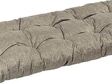 BELLATEX Poduška na lavicu 41/016 prešívaná 40 × 150 Uni hnedo-sivá