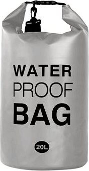 VIC Vodotesný vak Dry Bag 20 l, sivý